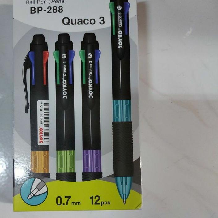 

Hot Sale - pen joyko 4 warna bp -288. harga tertera lusinan 40000 isi 12pcs ✔