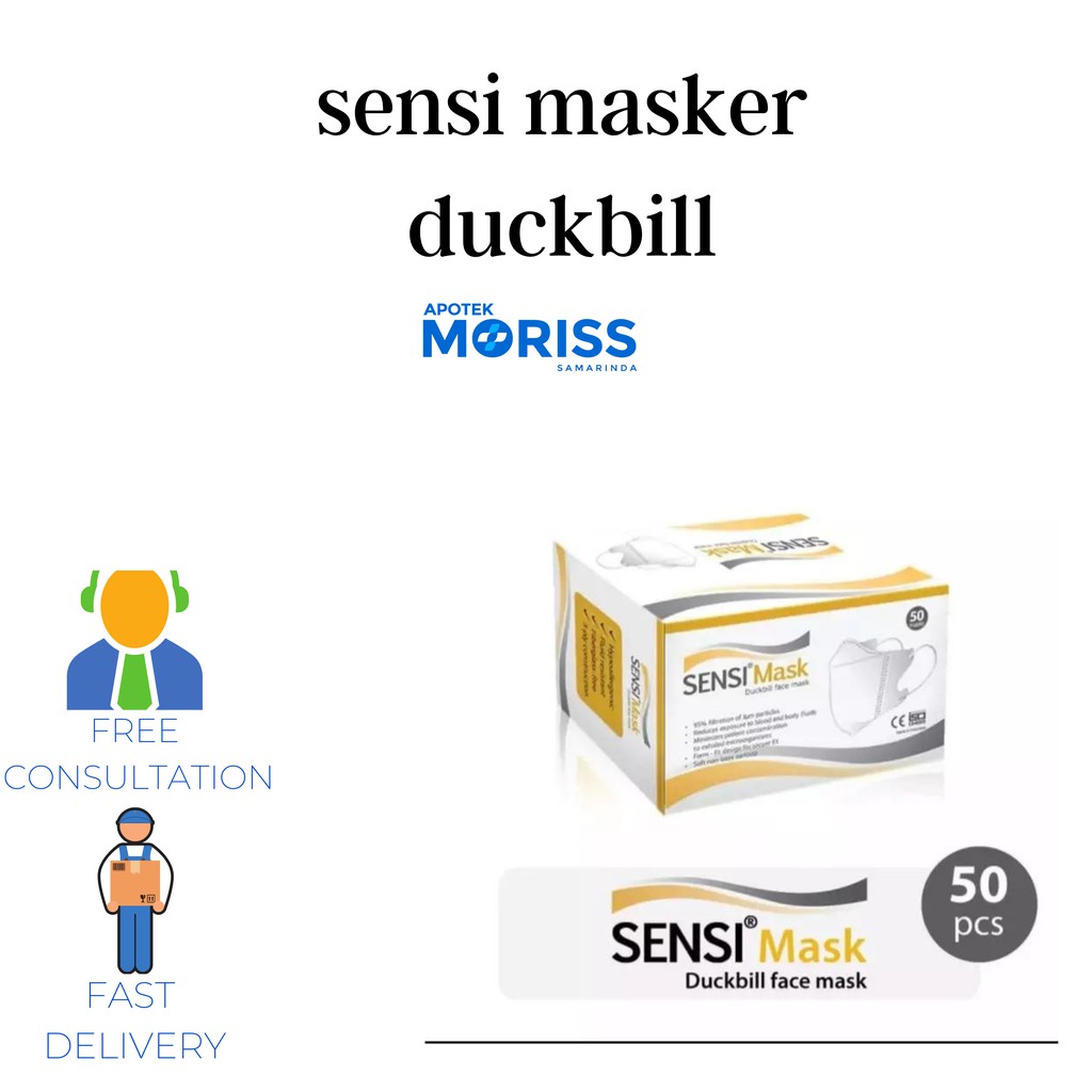 SENSI MASKER DUCBILL BOX