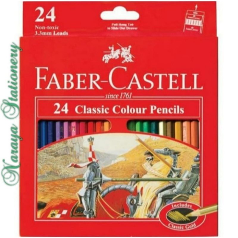 

Faber-Castell Pensil warna Classic 24 warna