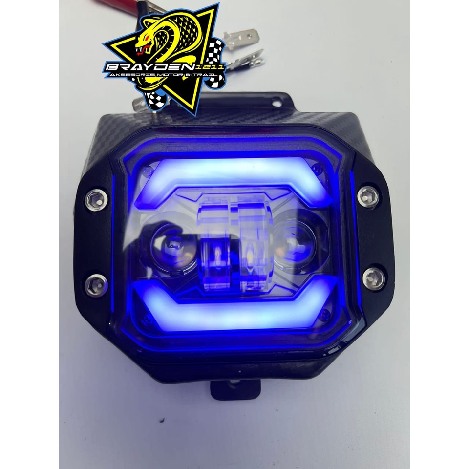 LAMPU LED KLX/HEADLAMP KLX 150/LAMPU DEPAN LED KLX/LAMPU DEPAN KLX 150/LAMPU LED DAYMAKER KLX