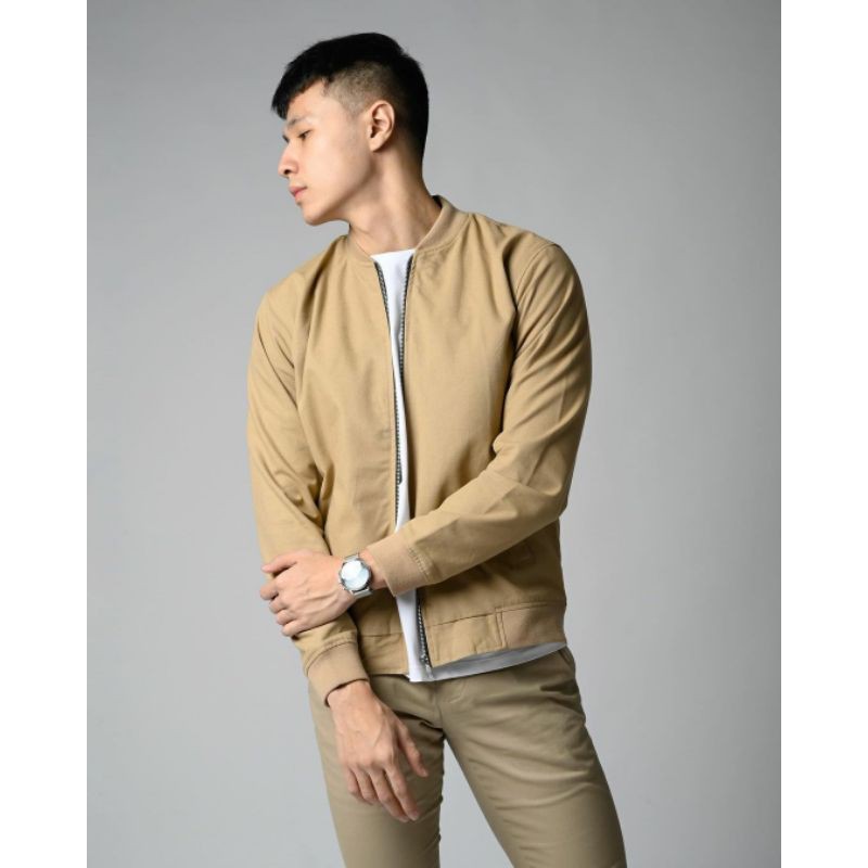BABY CANVAS BOMBER KHAKI - MALE.ID