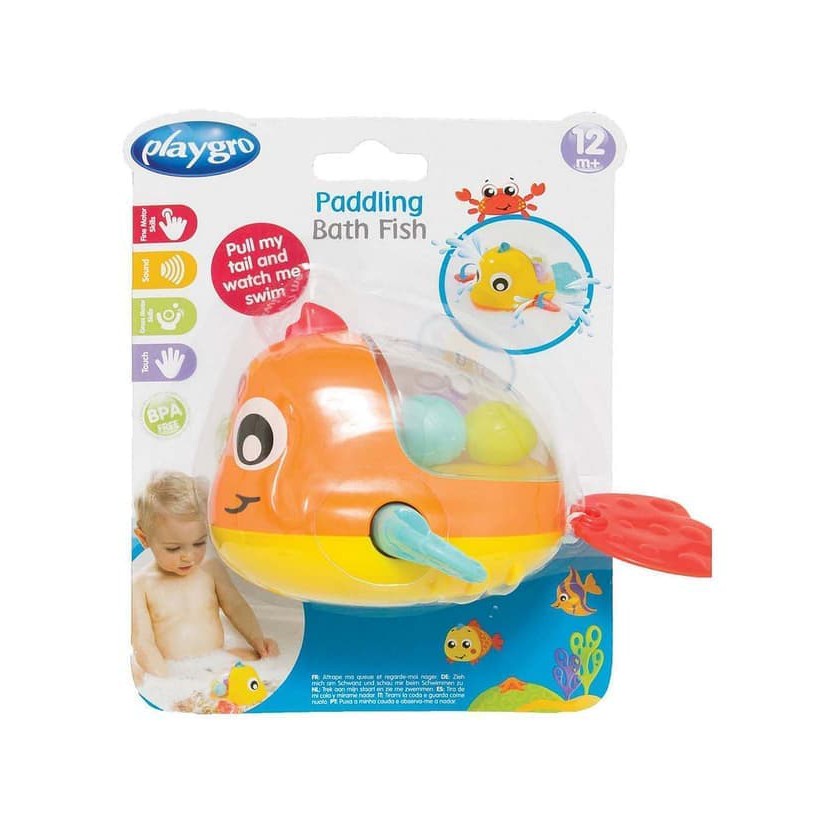 PLAYGRO Paddling Bath Fish - Mainan Bayi BPA Free