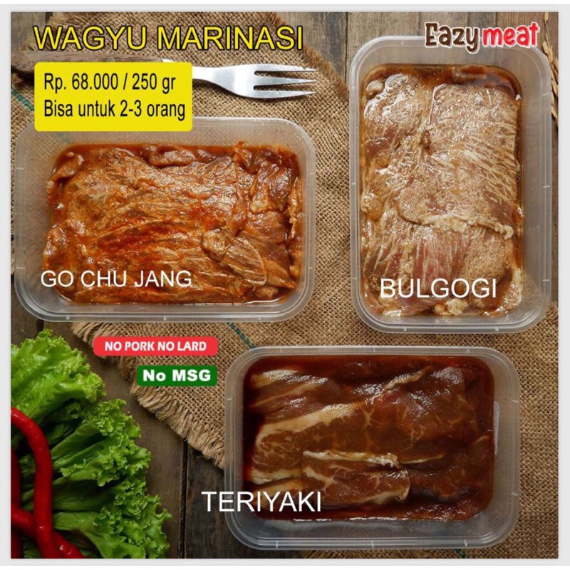 

WAGYU BEEF MARINASI