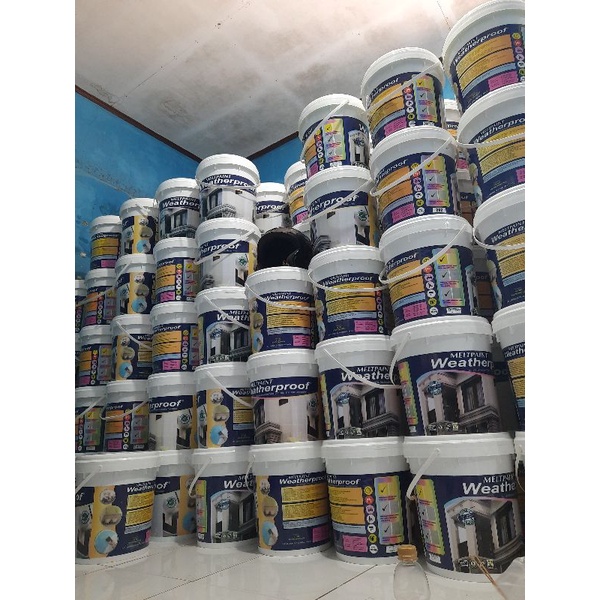 CAT TEMBOK 20KG MELTPAINT WEATHERPROOF TERMURAH