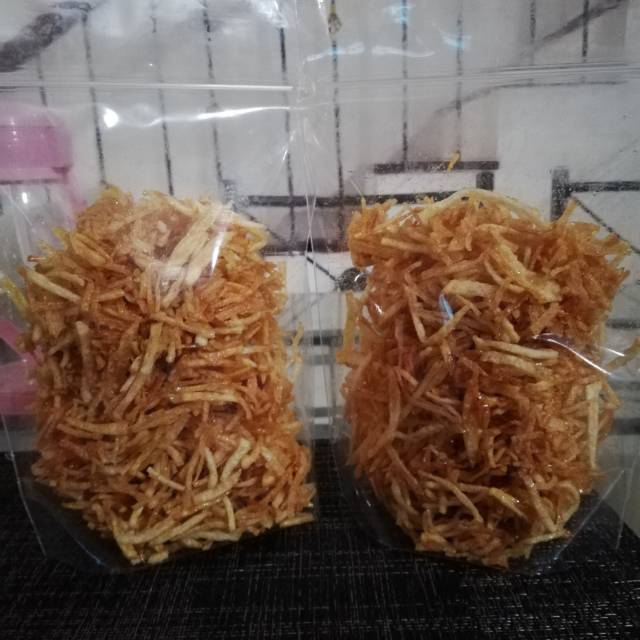 

Kentang crispy caramel