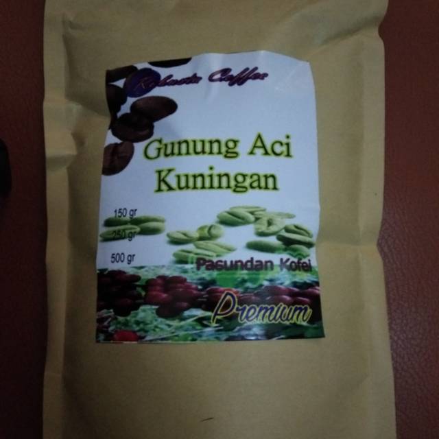 

Kopi Robusta Gunung Aci (150 gr)