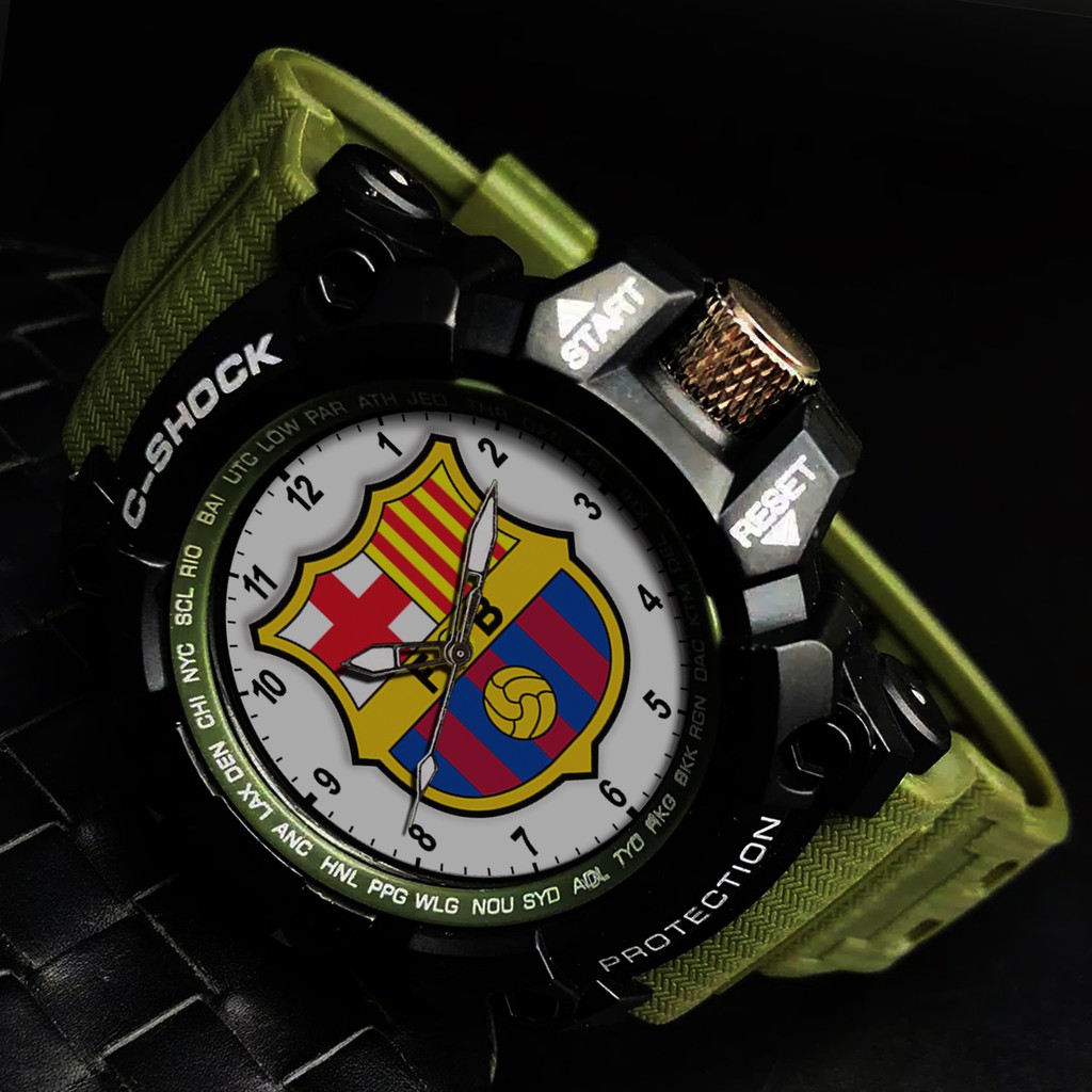 (EXCLUSIVE) JAM TANGAN BARCELONA 1 (STRAP WARNA)