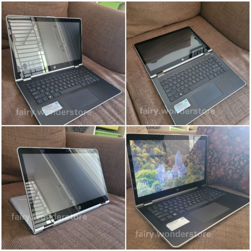 NOTEBOOK LAPTOP SECOND HP PAVILION X360 14 INCH