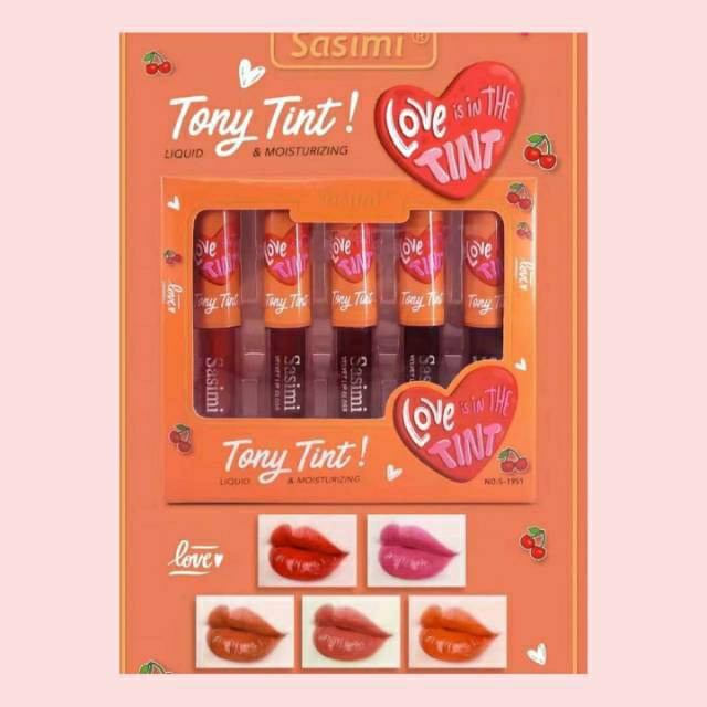 [1 bok isi5] LIP TINT SASIMI TONY TINT LIQUID &amp; MOISTURIZING