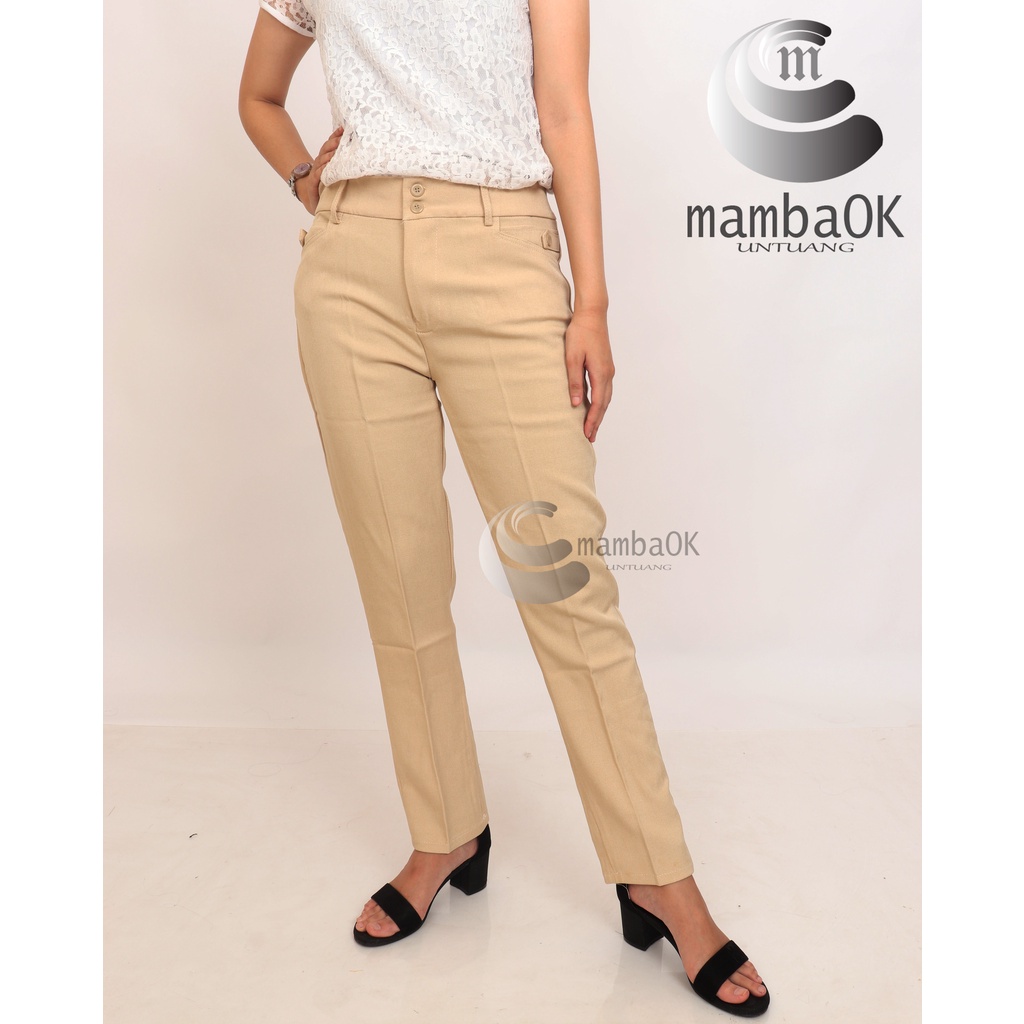 celana Bahan import Wanita / Celana Kerja Wanita Bahan import wanita/ Celana Kantor bahan Import S.M.L.XL