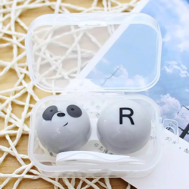 Tempat Softlens Mini Karakter Lucu Travelling