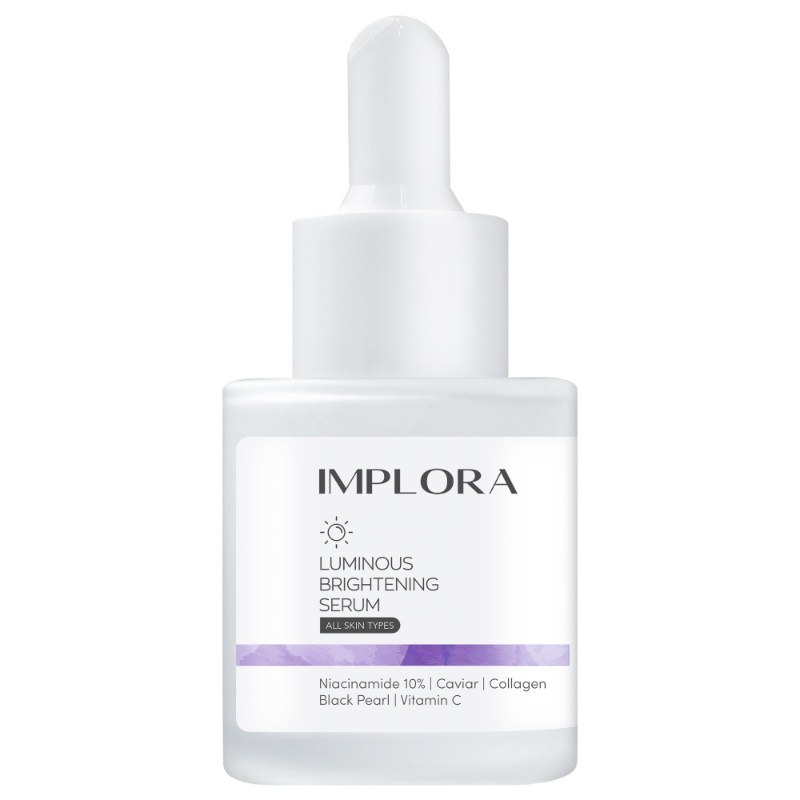 IMPLORA BRIGHTENING &amp; ACNE FACE SERUM