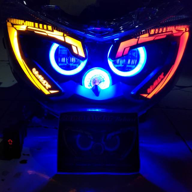 LAMPU PROJIE NMAX SEPAKET BKN AES JPA VAHID