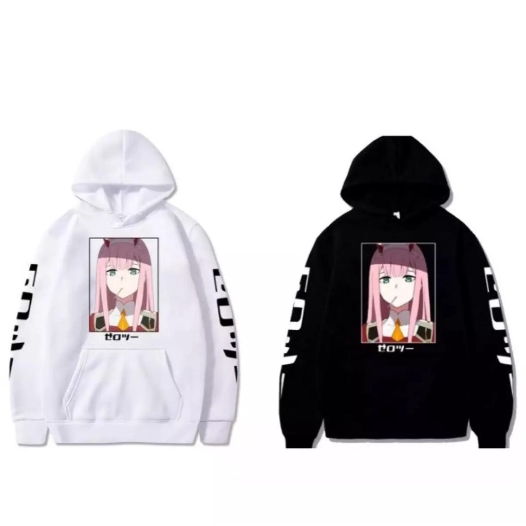 HOODIE ZERO TWO 02 DARLING IN THE FRANXX ANIME MANGA SWEATER