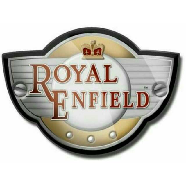 Emblem stiker logo striping motor ROYAL ENFIELD