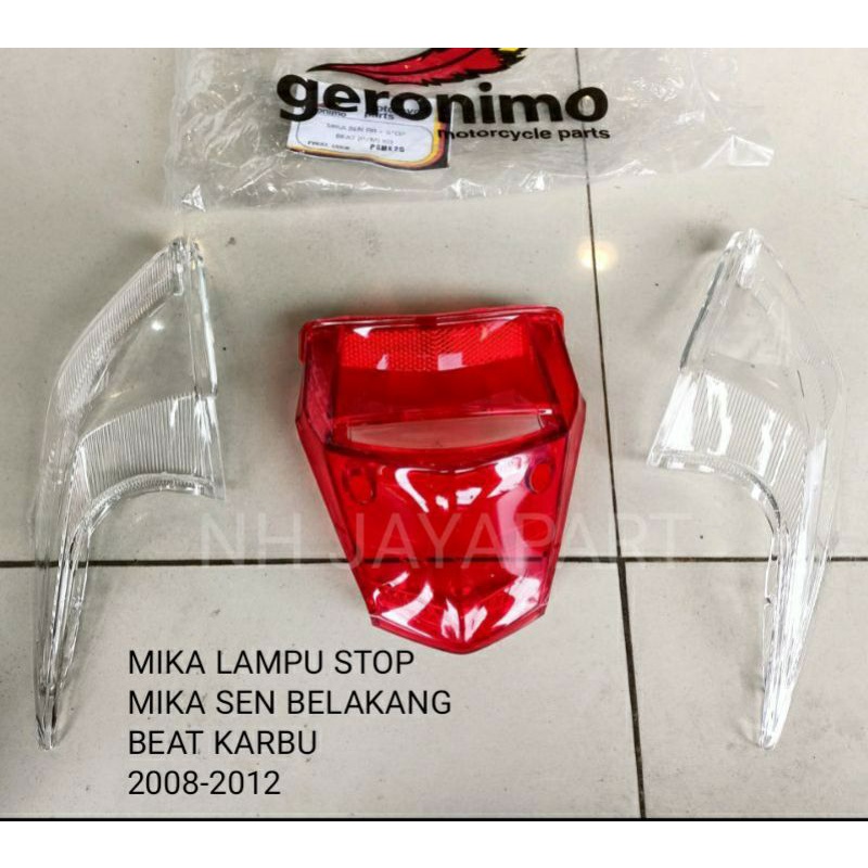 Mika lampu belakang+mika sein beat karbu 2008-2012
