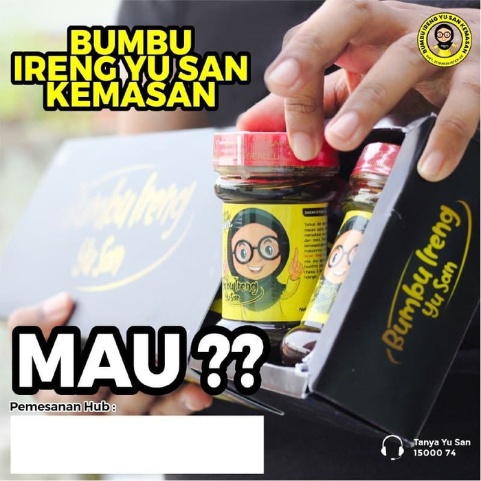 

Best Seller - Distributor Paket 2 Botol Bumbu Ireng Yu San