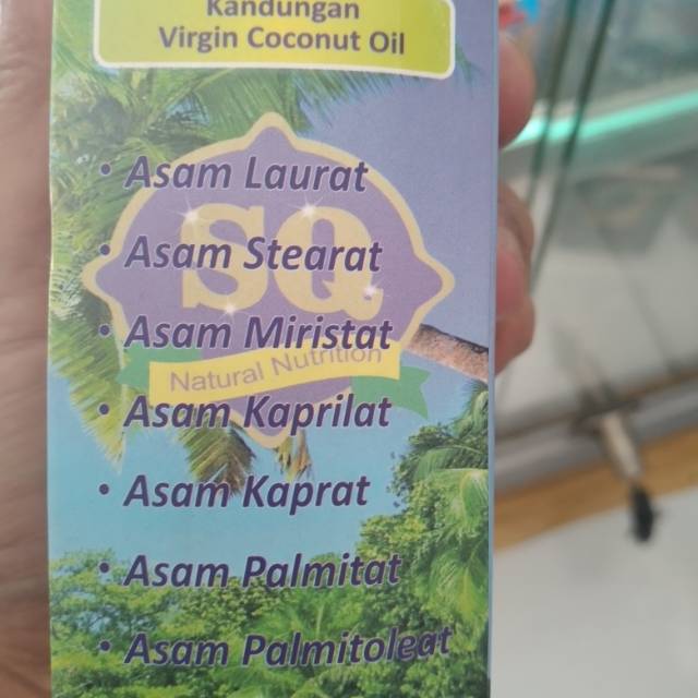 

VIRGIN COCONUT OIL SQ anti virus