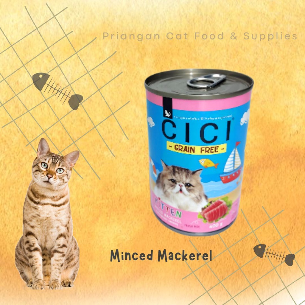CICI Kitten Wet Food 400 Gr - Makanan Kaleng Kucing