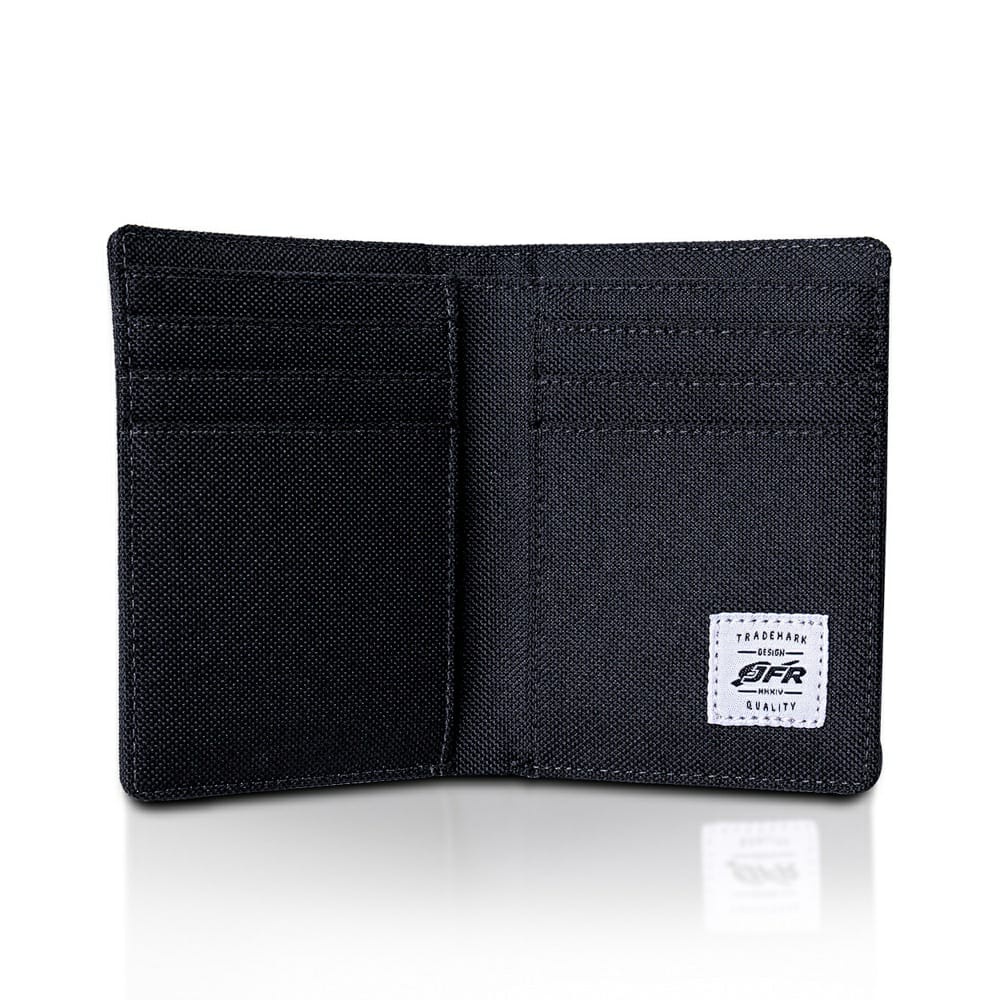 [Lms] Dompet Pria 3/4 Berdiri Model Lipat JFR Bahan Kanvas JP08