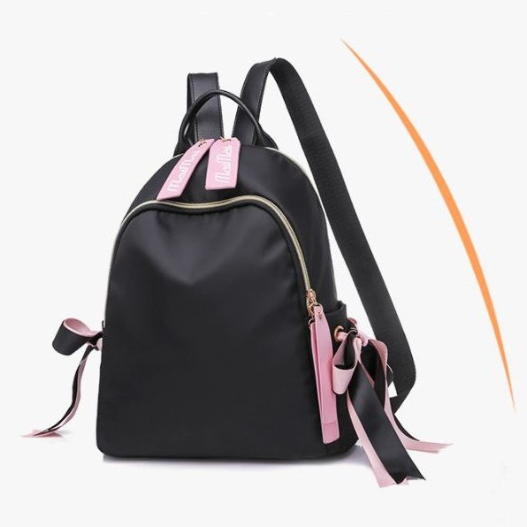 BEST SELLER  RANSEL MINISO LUCU TAS PUNGGUNG WANITA SIMPLE BACKPACK  SEKOLAH KULIAH IMPORT MURAH