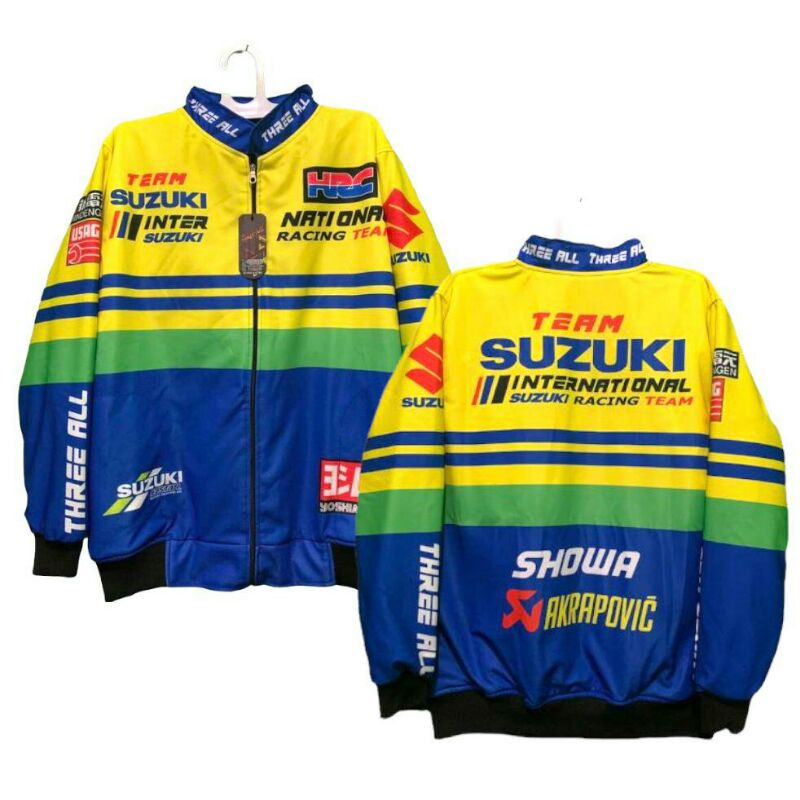 JAKET NASCAR RACING TEAM SUZUKI | JAKET MOTOR VINTAGE