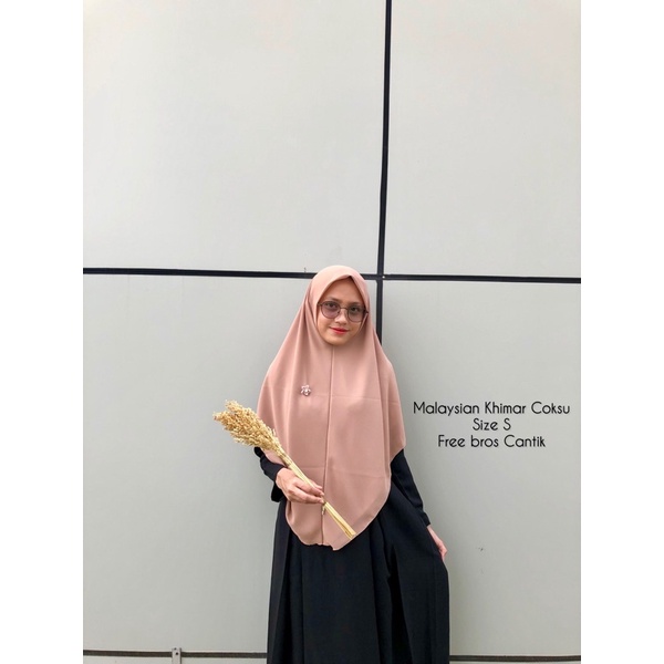 [COD] MALAYSIAN KHIMAR MATERIAL BABYDOLL ARMANY BY RURIHIJABSYARI-Coksu