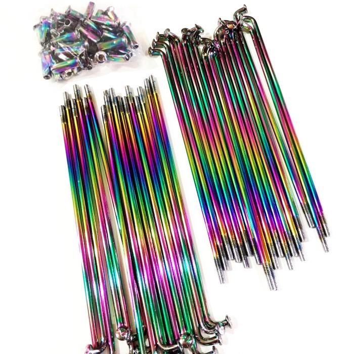 JARI-JARI RUJI PELANGI RAINBOW RING VELG 14/17 UNIVERSAL MOTOR