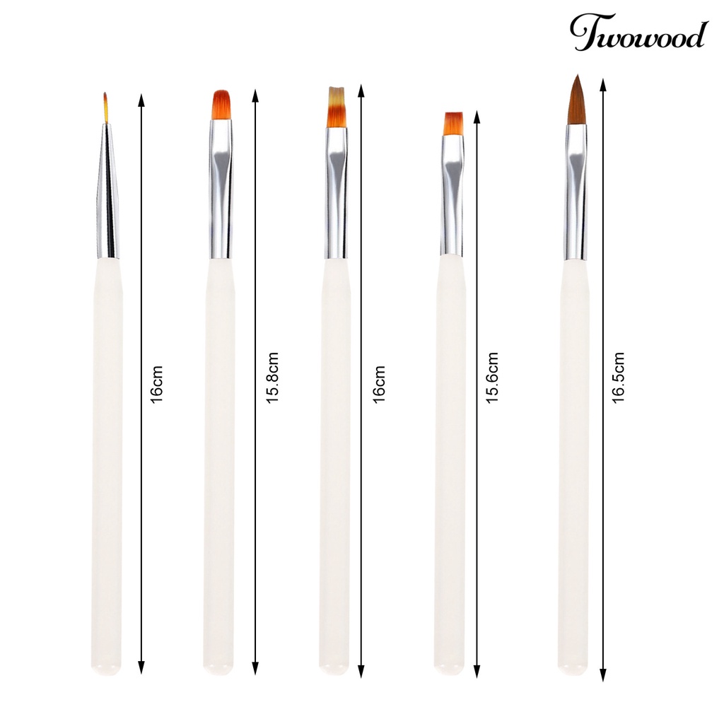 Twowood Pen Liner Aplikasi Nail Art