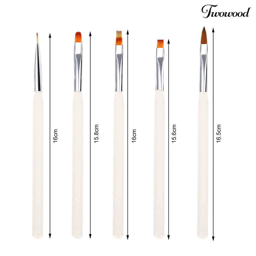 Twowood Pen Liner Aplikasi Nail Art