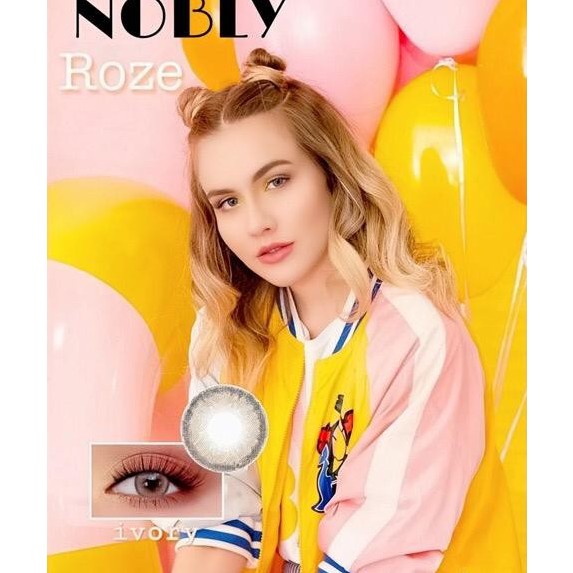 Softlens Nobly Idol Roze Flat Dia 15 00mm Normal Minus Ivory Caramel Galaxy 0 50 S D 3 00 Bl Shopee Indonesia