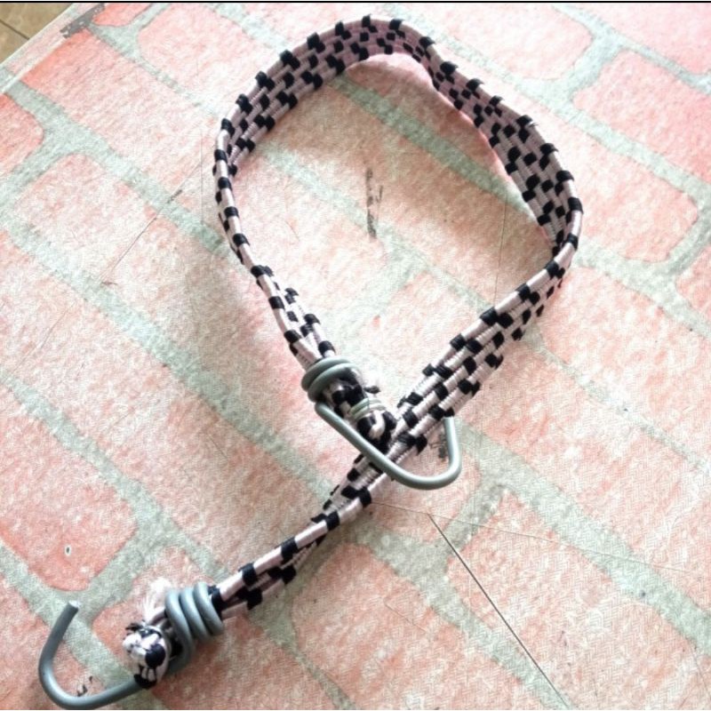 tali bagasi motor karet pengait pengikat barang gepeng 50cm