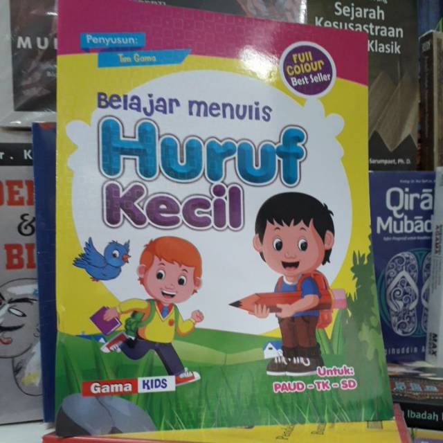 belajar menulis huruf kecil