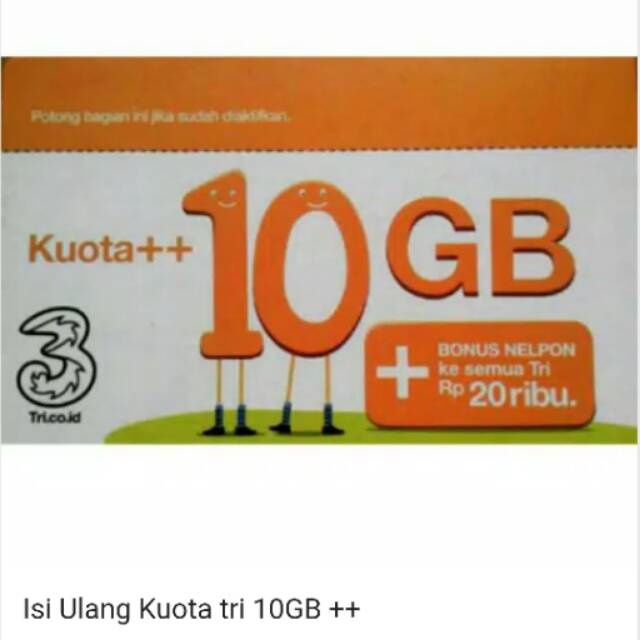 TRI kuota 10 GB