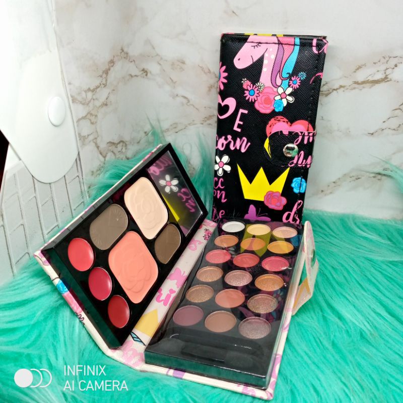 EYESHADOW DOMPET KECIL KOMPLIT { MAKEUP DOMPET KECIL }