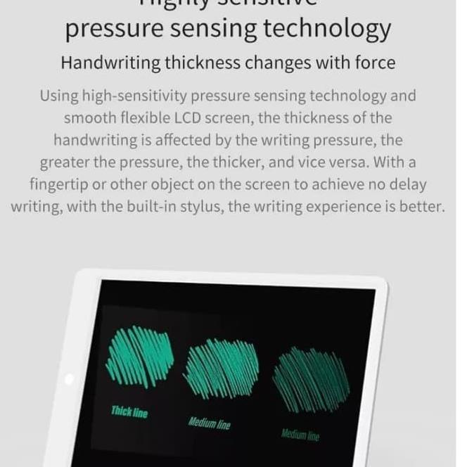 

[KODE 070] XIAOMI Mijia LCD Blackboard Writing Digital Drawing Tablet Papan Gambar 13.5 Inch With Pe