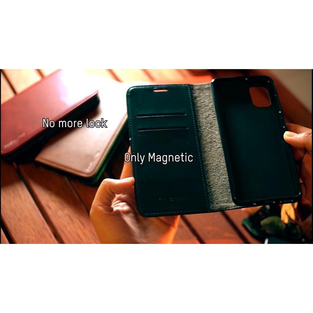 Flipcover Flip Cover Case Magnet Canvas Diary Oppo A3S