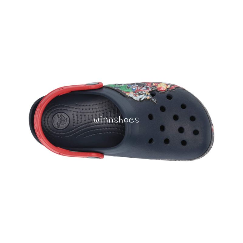 Crocs Kids Fun Lab Marvel Avengers Clog Sandal Anak Laki Perempuan Kekinian Import Sendal Baim Superhero