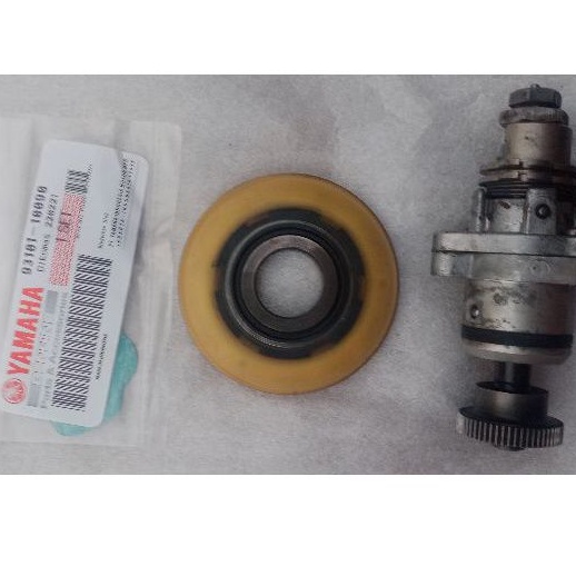 Pompa Oli Samping set Gigi plastik dan seal Original Ori Yamaha F1zr F1z Poswan Alfa Champ V80 Sigma
