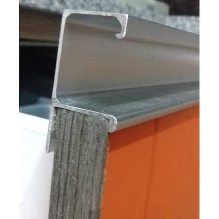 Frame Edging  Handle  Pintu  Panel GP 30 Alumunium Pasir 