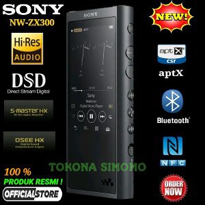 Sony NW ZX300 Hi Res Walkman 64GB Digital Music Player Original Murah