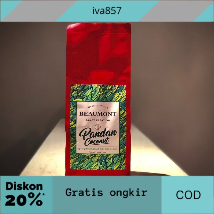 

PROMO Bubuk Klepon Latte Premium Powder Merk Beaumont - Qualitas Rasa No.1 - 500g GRATIS ONGKIR