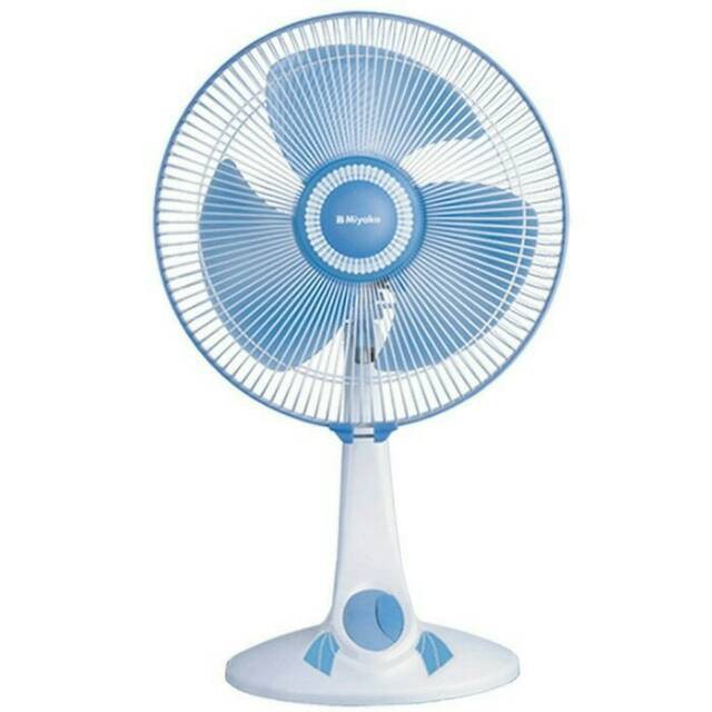 MIYAKO 2 IN 1 DESK FAN + WALL FAN / KIPAS ANGIN KAD-1227 B (12 INCH) GARANSI RESMI