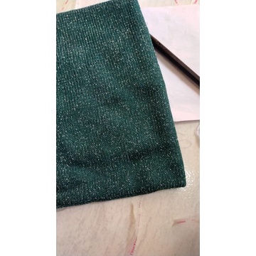PASHMINA RAJUT GLITTER / PASHMINA GLITTER RAJUT / HIJAB PENGANTIN / JILBAB PENGANTIN / HIJAB RAJUT / JILBAB RAJUT  / RIAS PENGANTIN / MUA /-Hijau botol