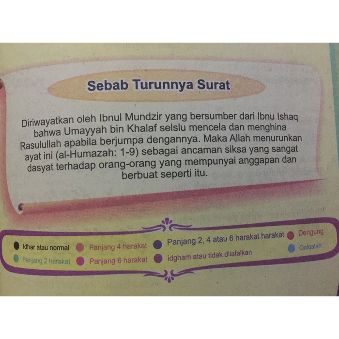 Buku Anak Belajar Juz Amma Beserta Tajwid Doa Pilihan Asmaul Husna
