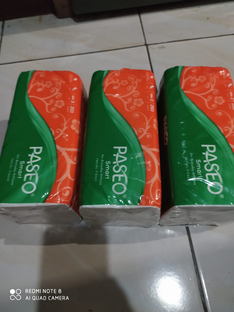 Tissue Paseo Smart Facial 250 Sheet  / Tisu Wajah Murah