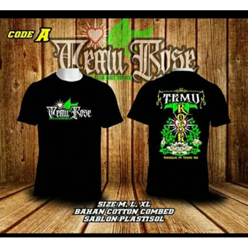 Kaos Temu Rose PSHT | Kaos Distro PSHT | Kaos Temu Rose Best Seller