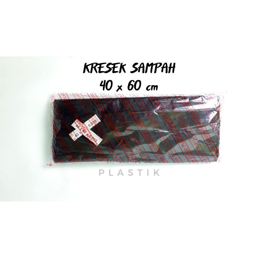 1pcs Plastik Sampah 40x60