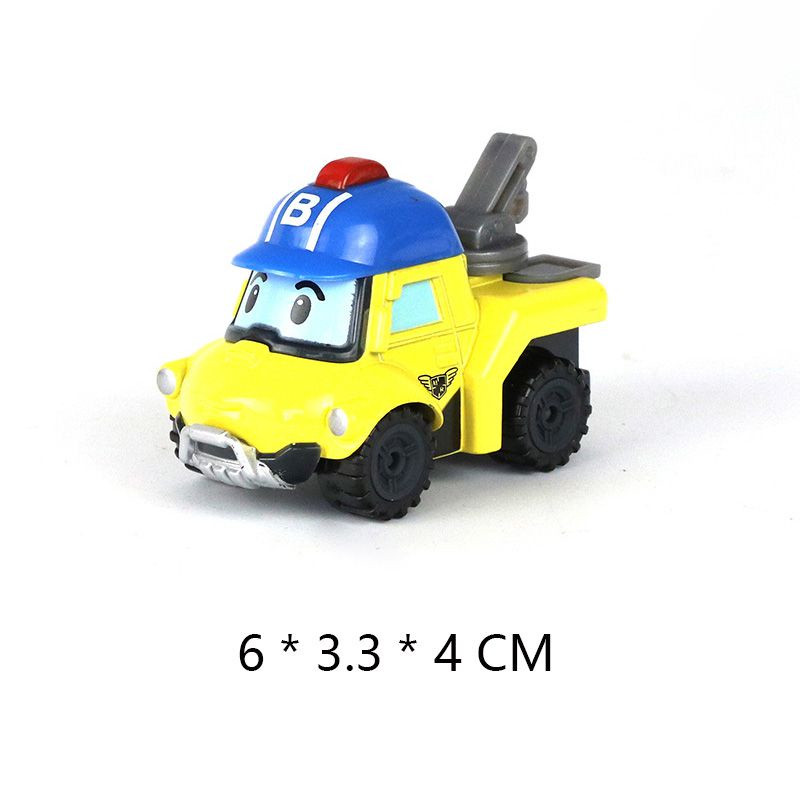 【Ready Stock】 New 19 Styles Robocar Poli Mini Vehicle Car Bus Toys South Korea Kids Gift Toy Car Model