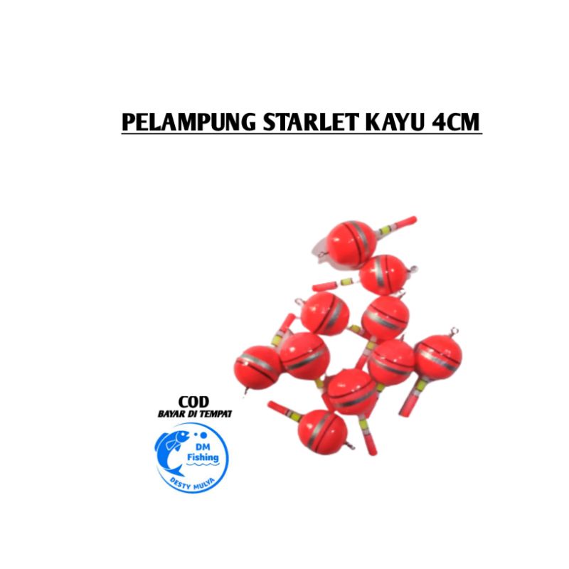 PELAMPUNG STARLITE KAYU 4CM